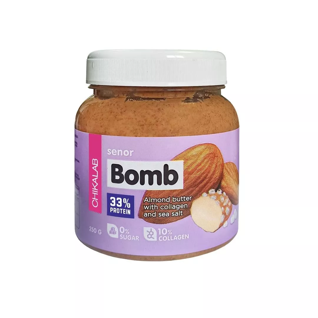 CHIKALAB Миндальная Паста с Морской Солью 250g