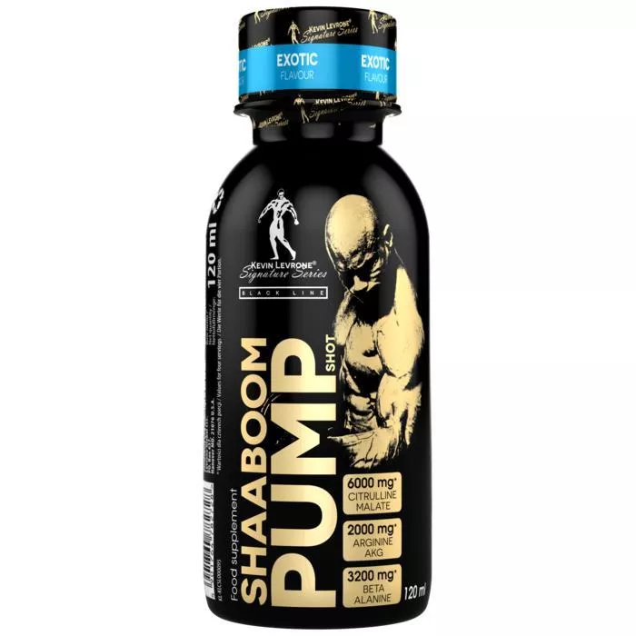 Kevin Levrone Black Line Shaaboom Pump Shot 120ml