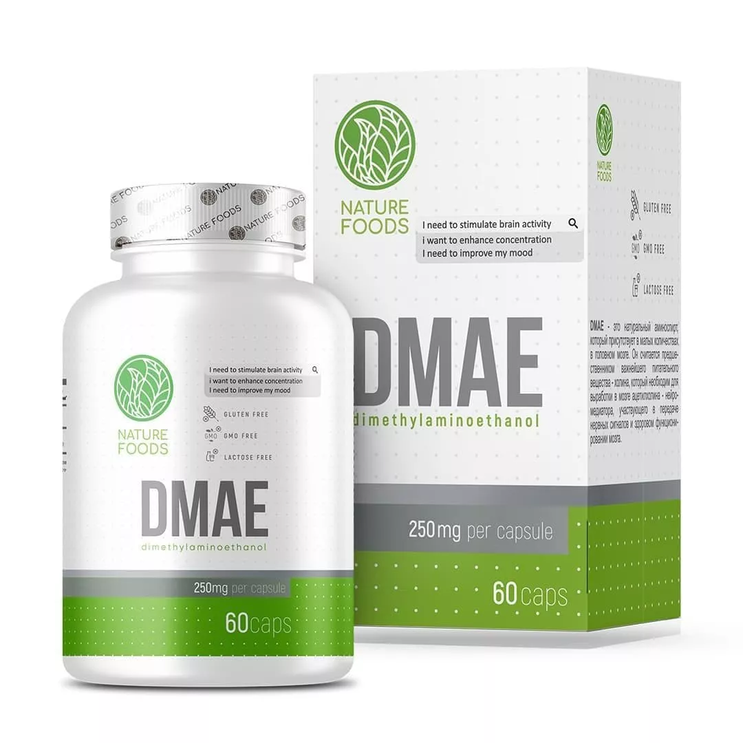 Nature Foods DMAE 250mg 60 caps