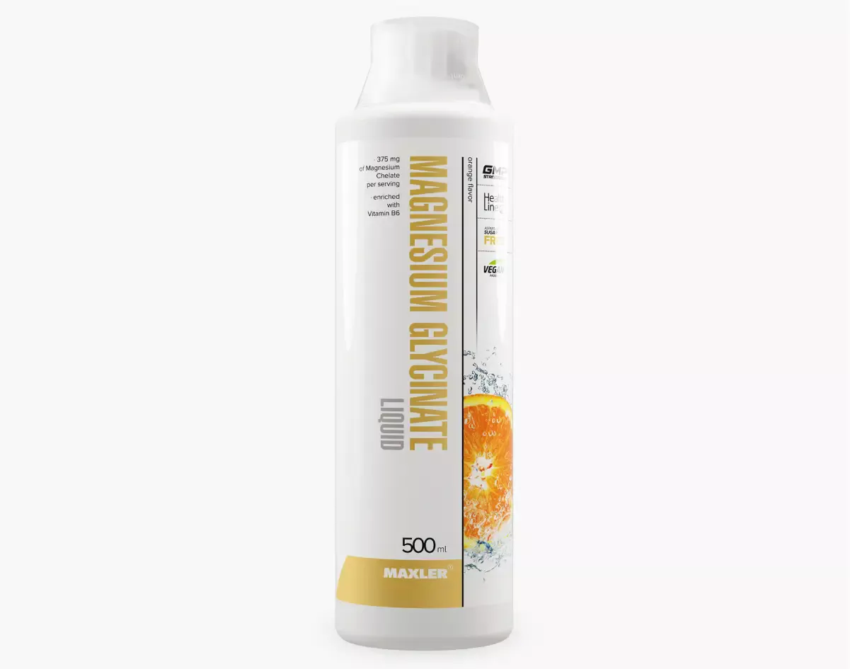 Maxler Magnesium Glycinate Liquid 500 ml